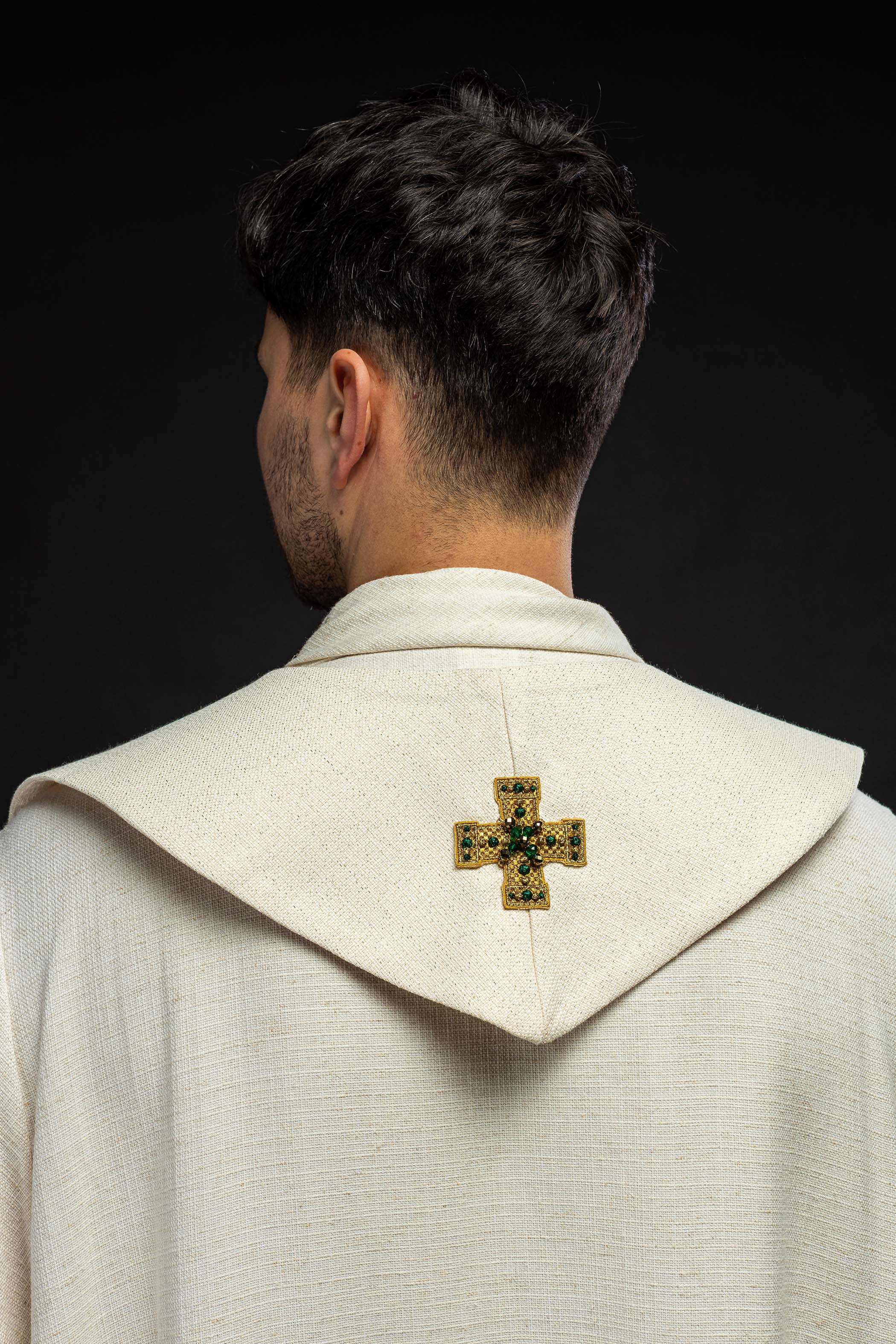 Estola hecha a mano con piedras naturales Handmade 2013