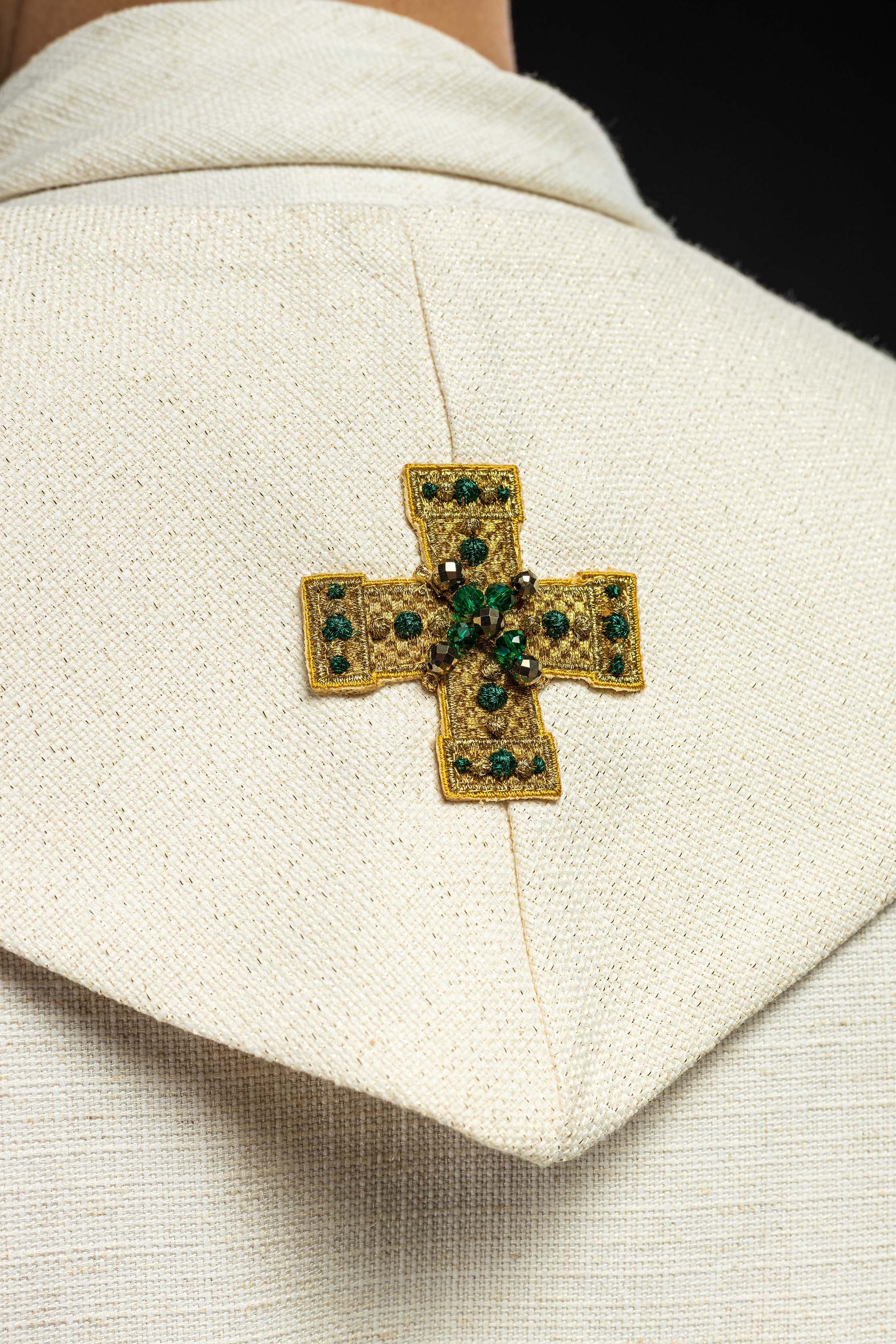 Estola hecha a mano con piedras naturales Handmade 2013