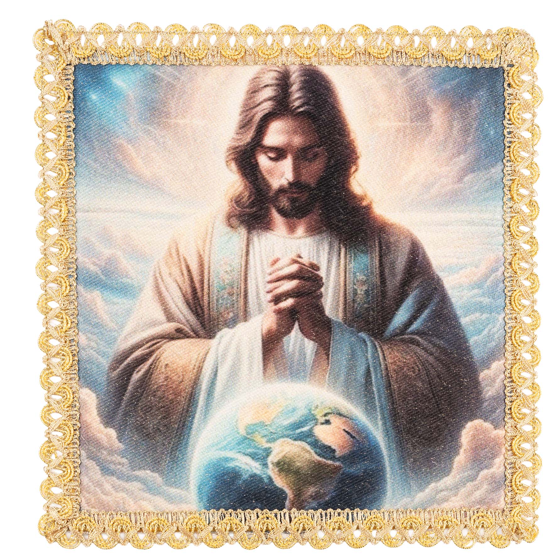 Palka z wizerunkiem Chrystus Król Wszechświata - ORNATY.PL