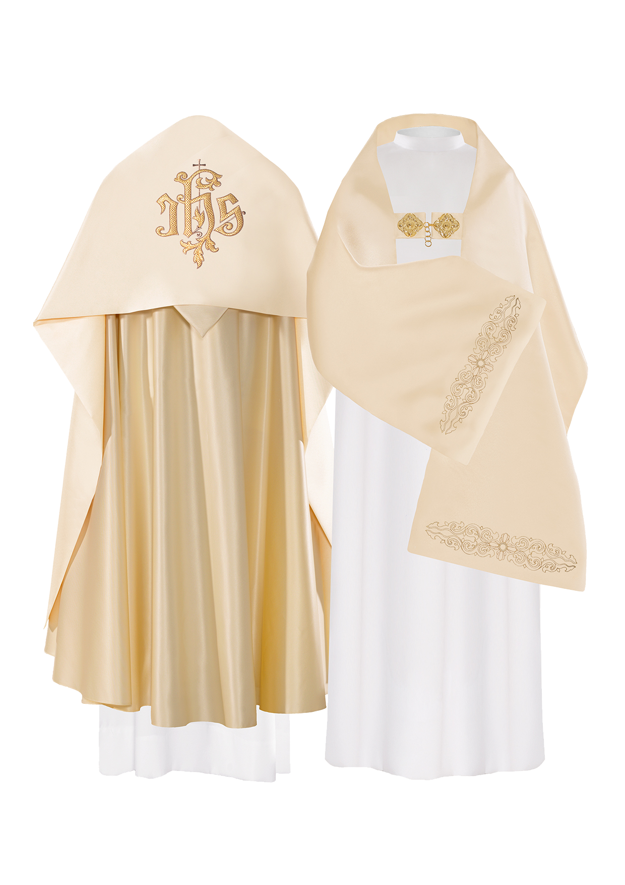 Welon liturgiczny haftowany IHS - ORNATY.PL