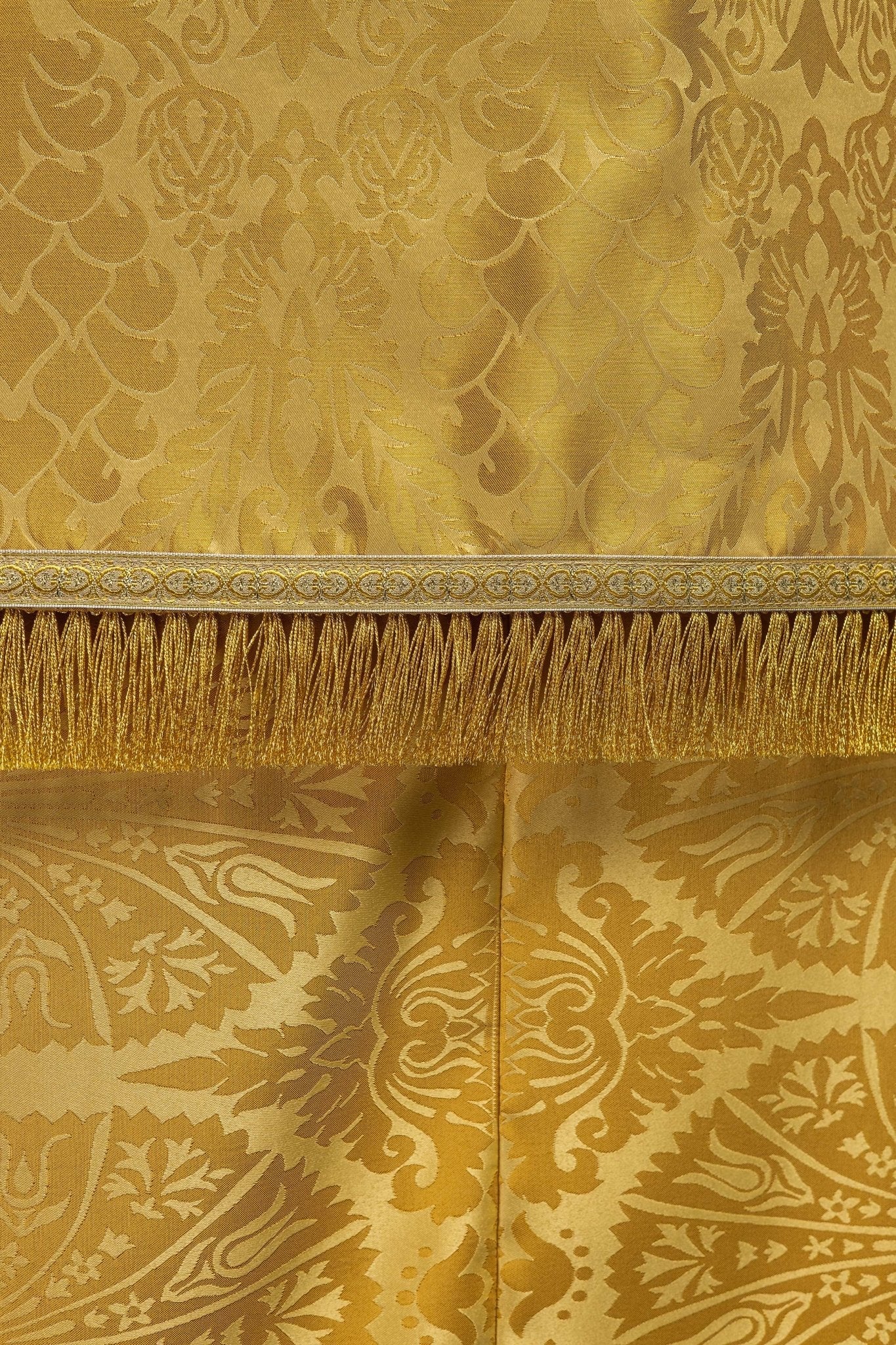 Capa romana lisa de jacquard KKP/159/05/83 150cm - CASULLAS.ES