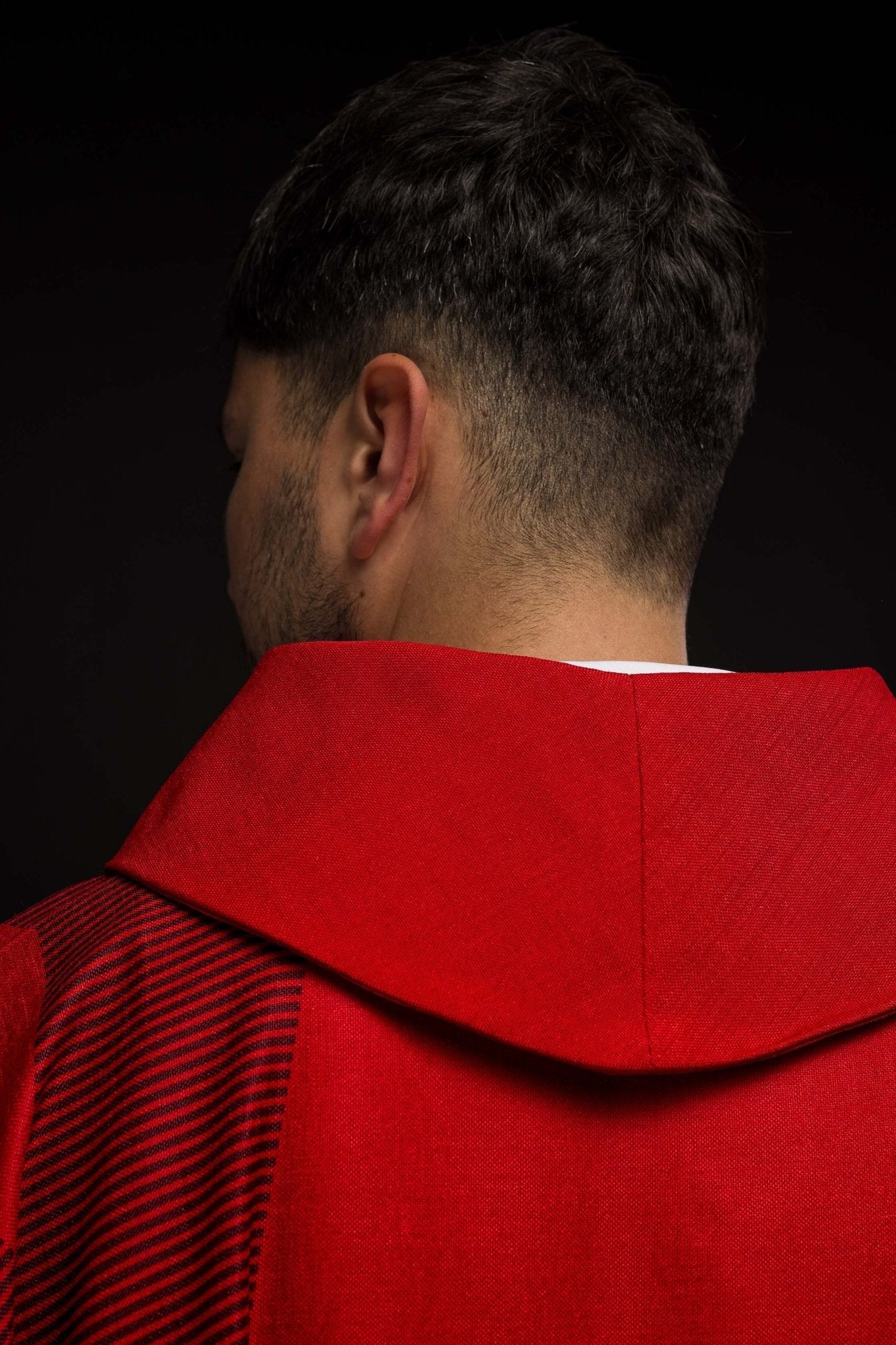 Casulla litúrgica rojo con cruz HA7036 - 02 CZERWONY - CASULLAS.ES