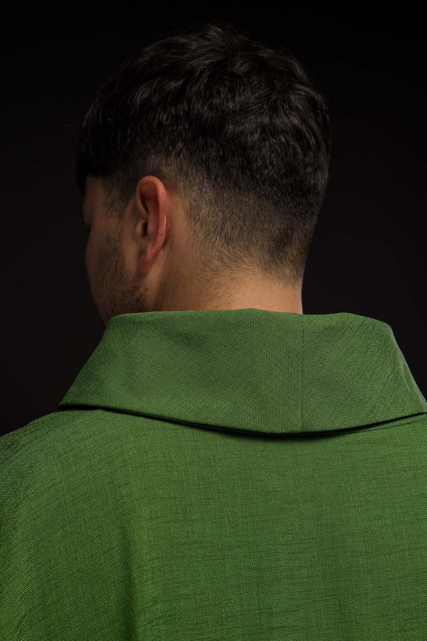 Casulla verde con Cruz bordado HA7035 - 01 ZIELONY - CASULLAS.ES