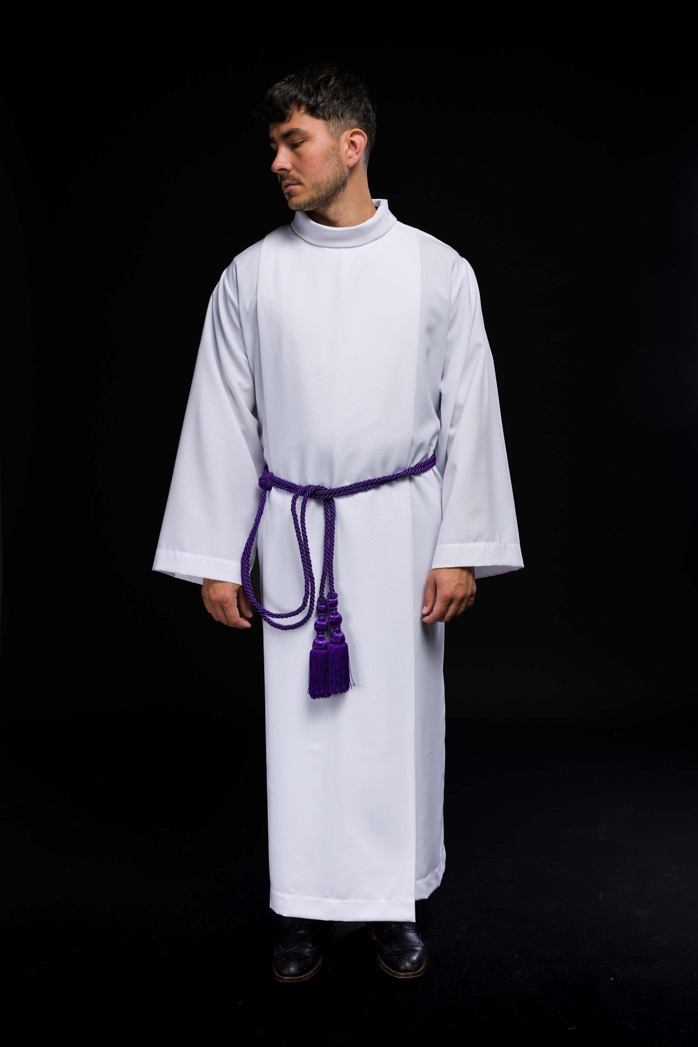 Cíngulo litúrgico morado CIN/003 - CASULLAS.ES
