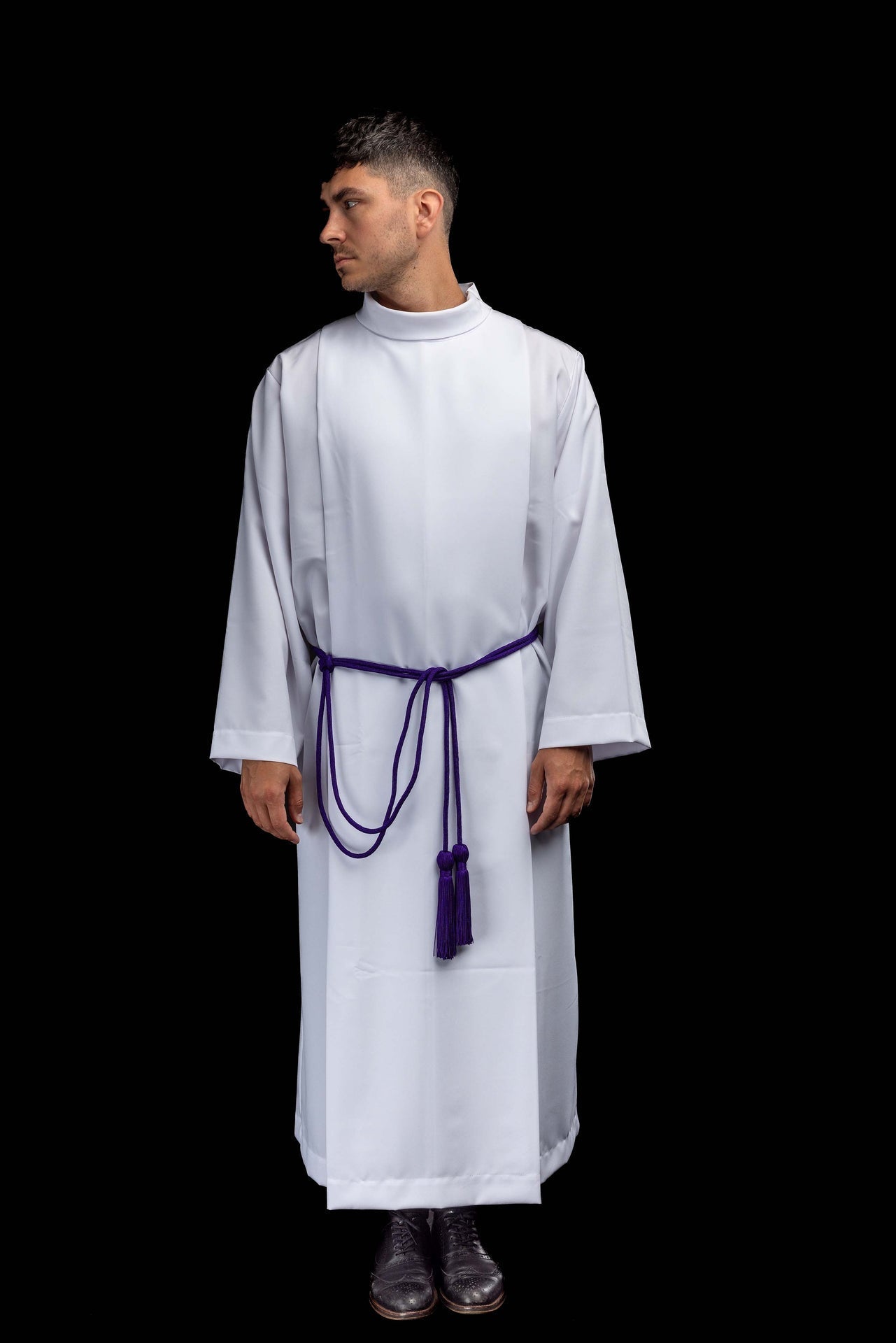 Cíngulo litúrgico morado CIN/813 - CASULLAS.ES