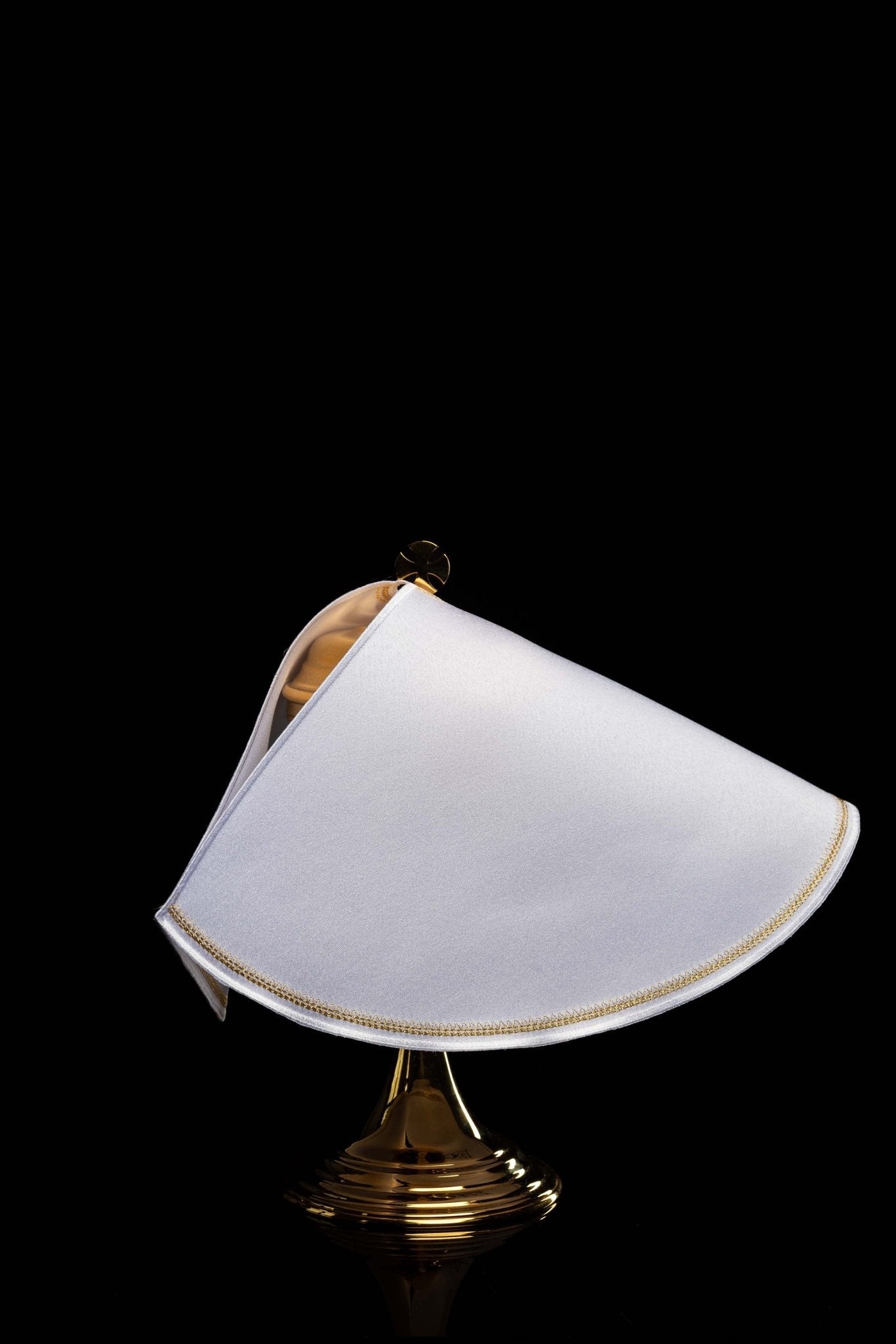 Cubre copón con bordado PAX KWE/002/C/04 45cm BIAŁY - CASULLAS.ES