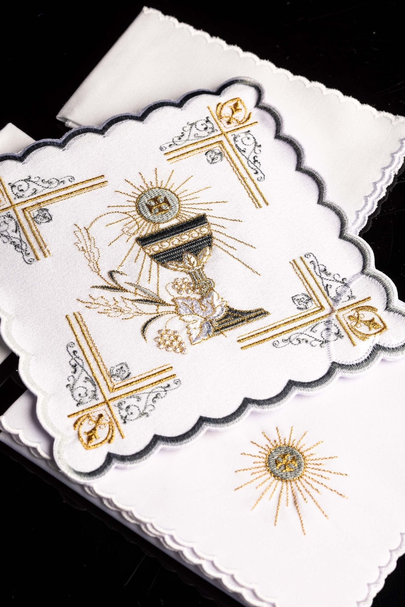 Juego de altar ricamente decorado KK/163 - CASULLAS.ES