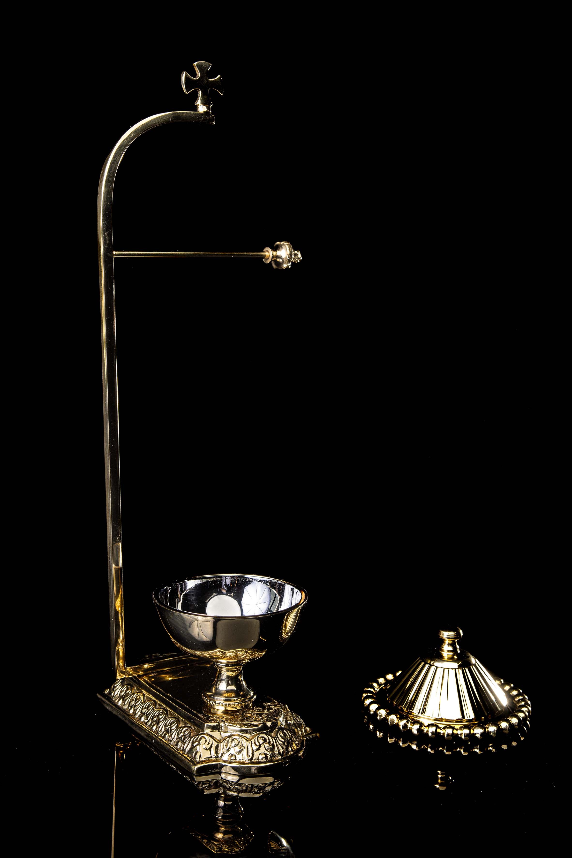 Perchero para purificador - vasculum - latón