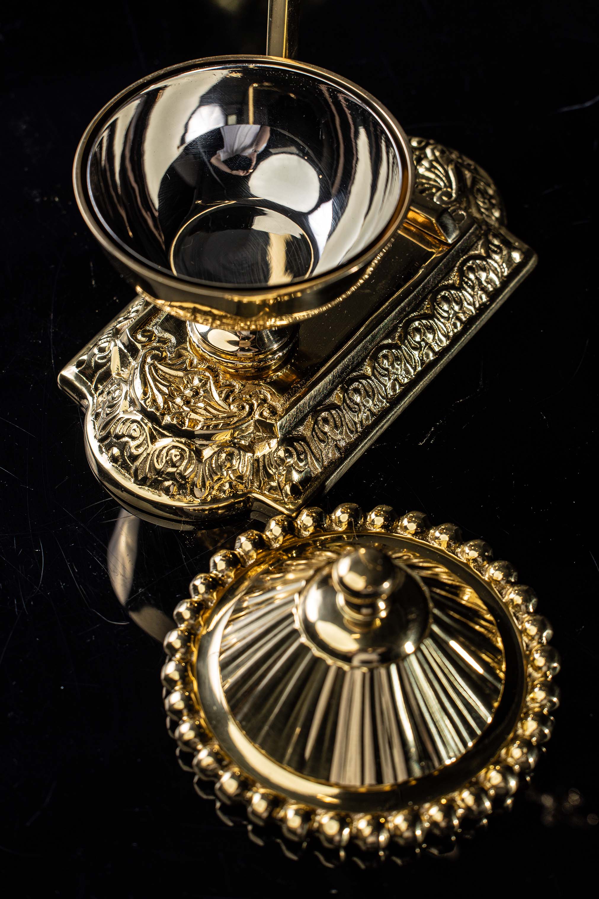 Perchero para purificador - vasculum - latón