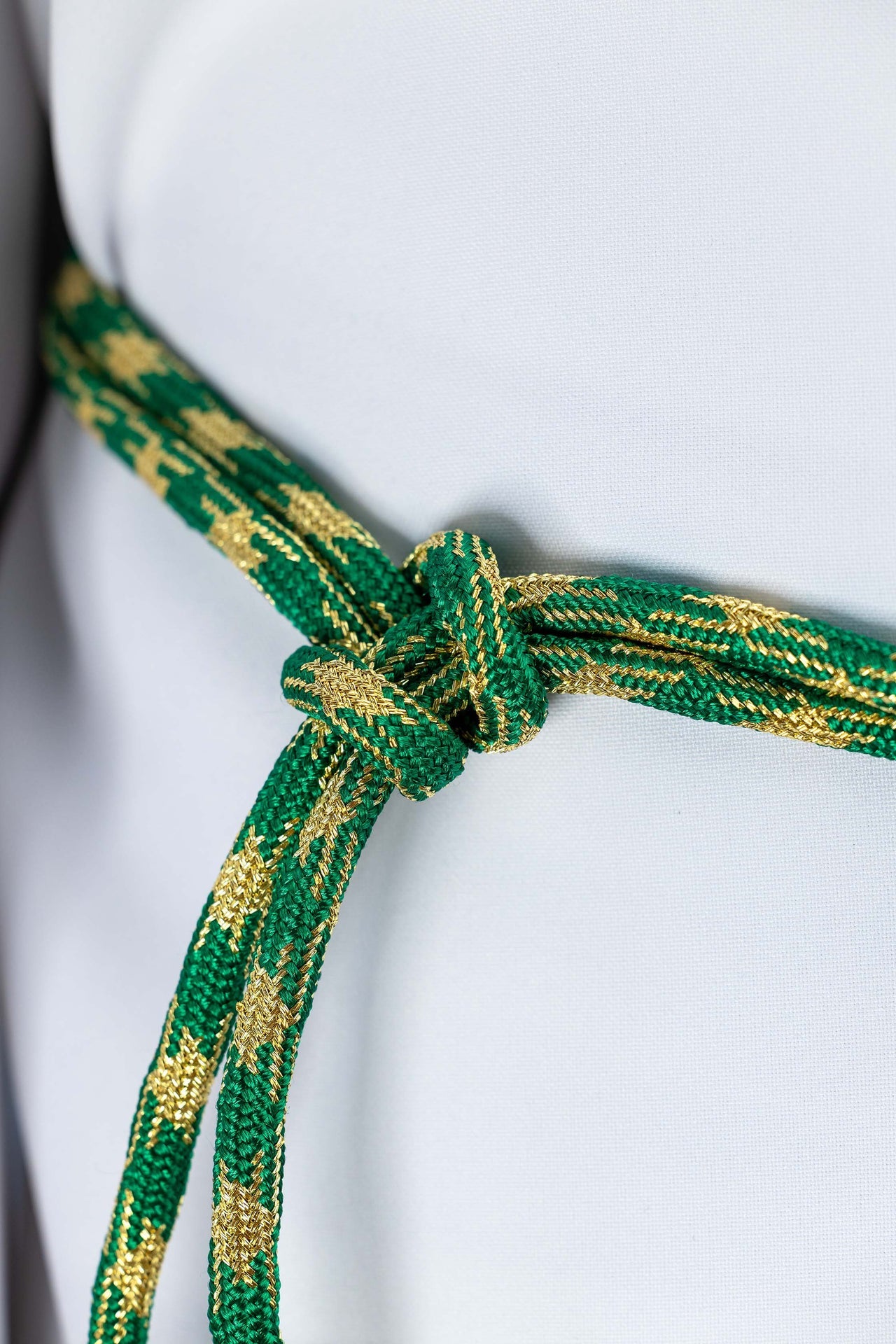 Cingulum liturgiczne zielono-złote - ORNATY.PL