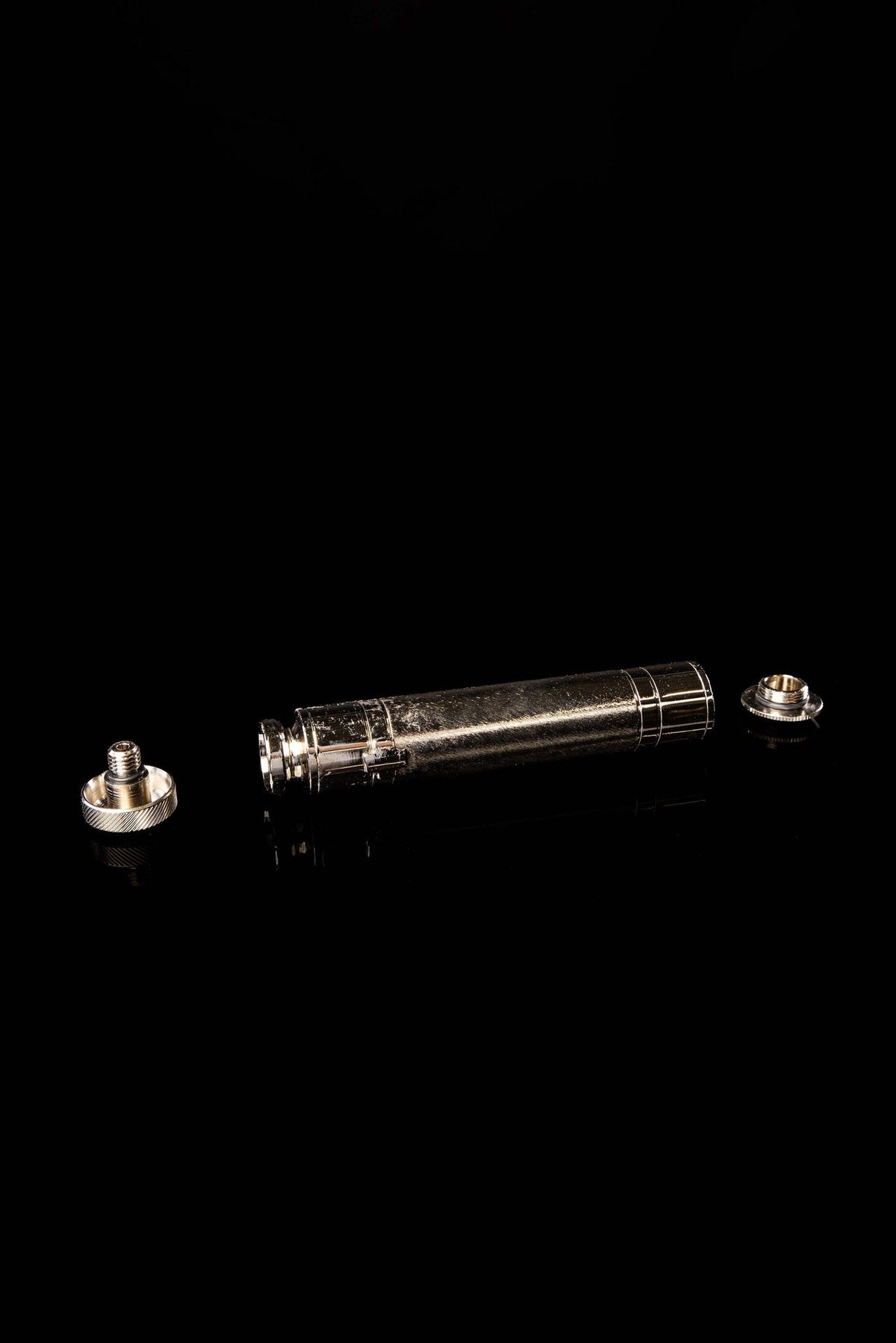 Hisopo litúrgico metálico grande, 15 cm