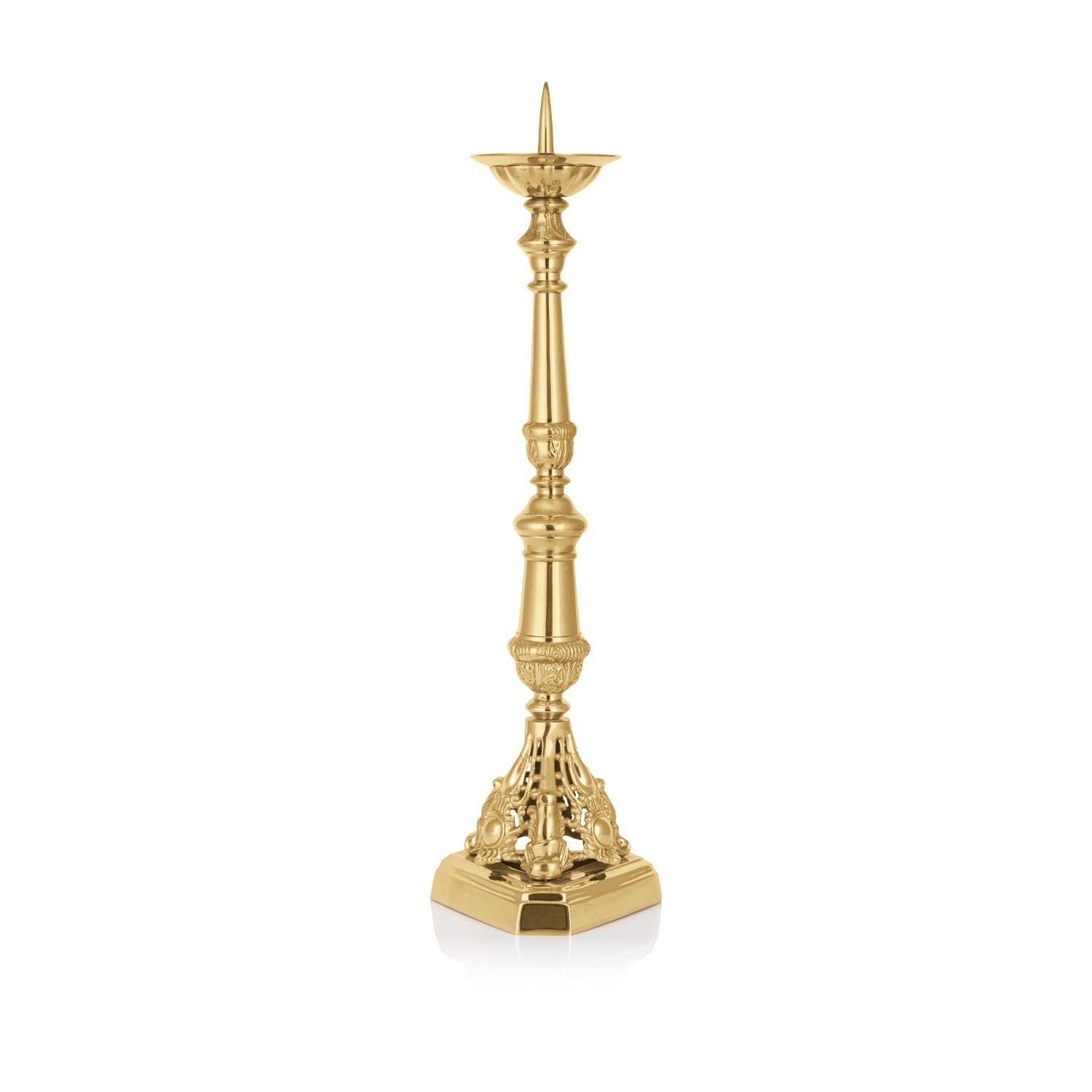 Candelabro - latón - 64 cm