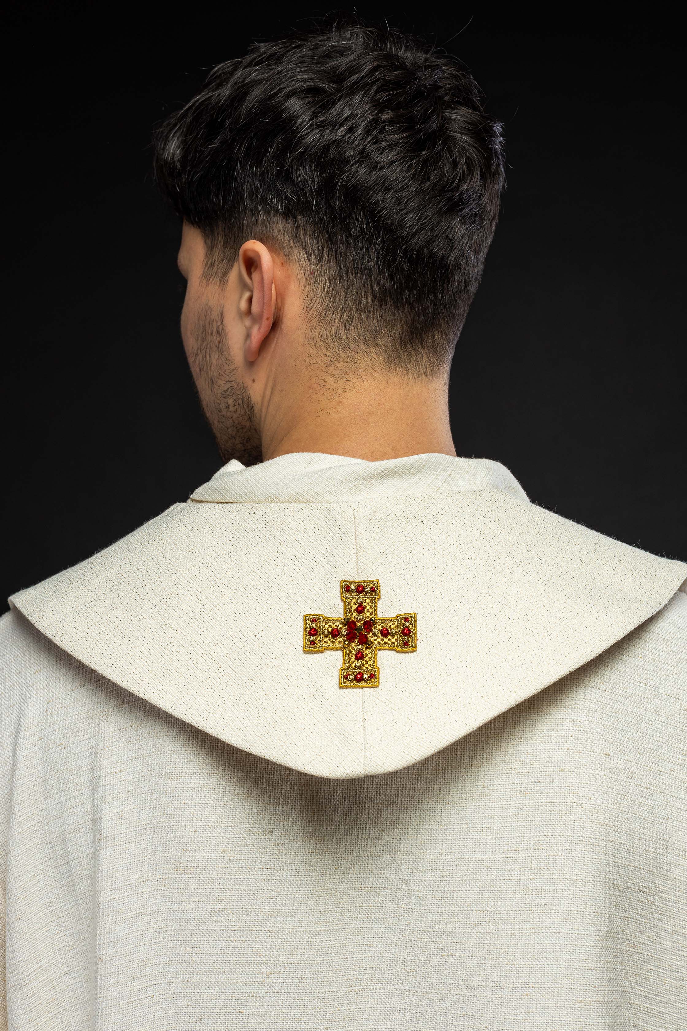 Estola hecha a mano con piedras naturales Handmade 2011