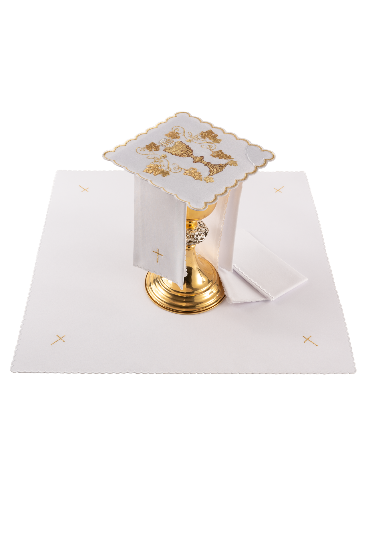 Bielizna kielichowa haftowana z motywem kielicha - ORNATY.PL