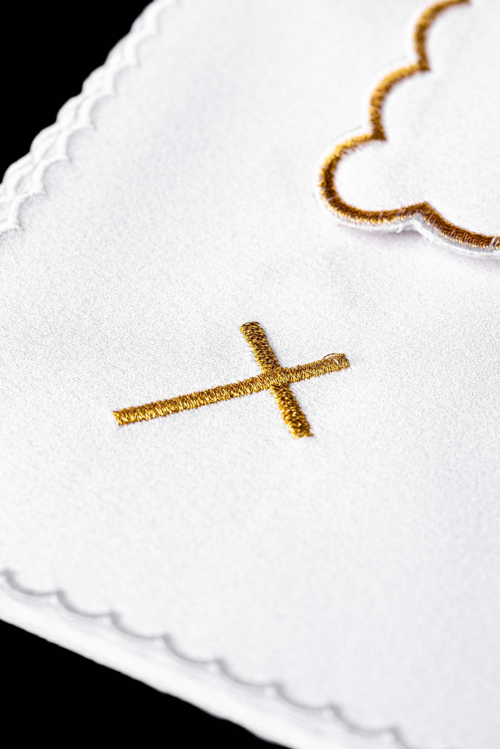 Juego de altar con bordado Cordero