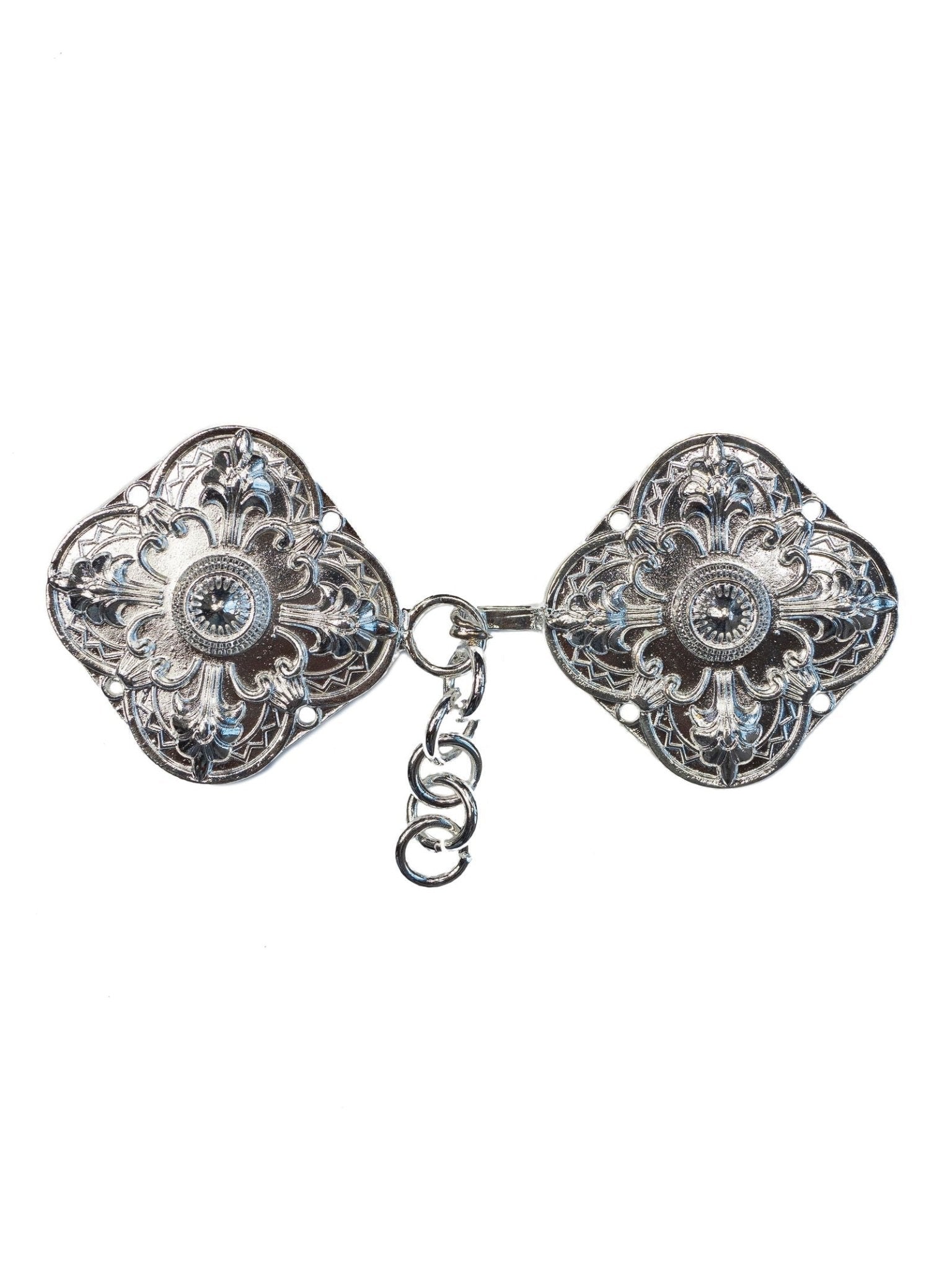 Broche plata clásica para pluvial KZP/008 - CASULLAS.ES