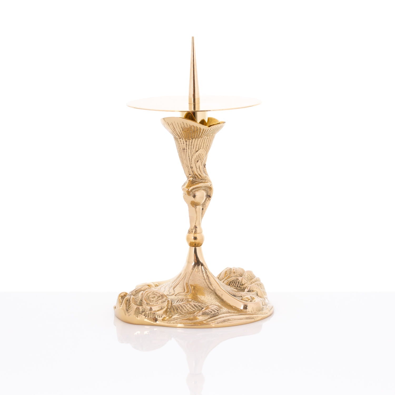 Candelero de latón – 14 cm P71 - CASULLAS.ES