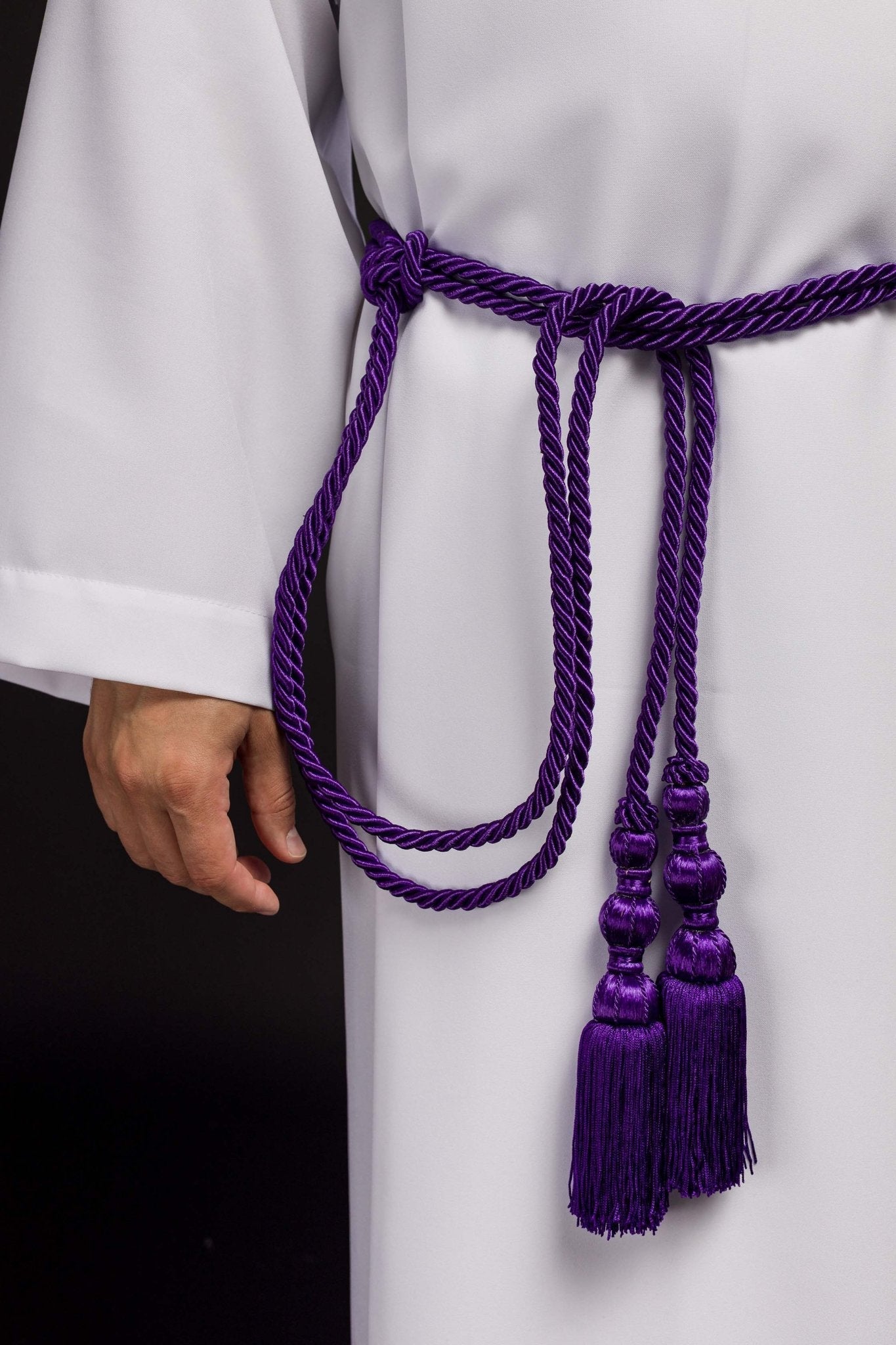 Cíngulo litúrgico morado CIN/003 - CASULLAS.ES