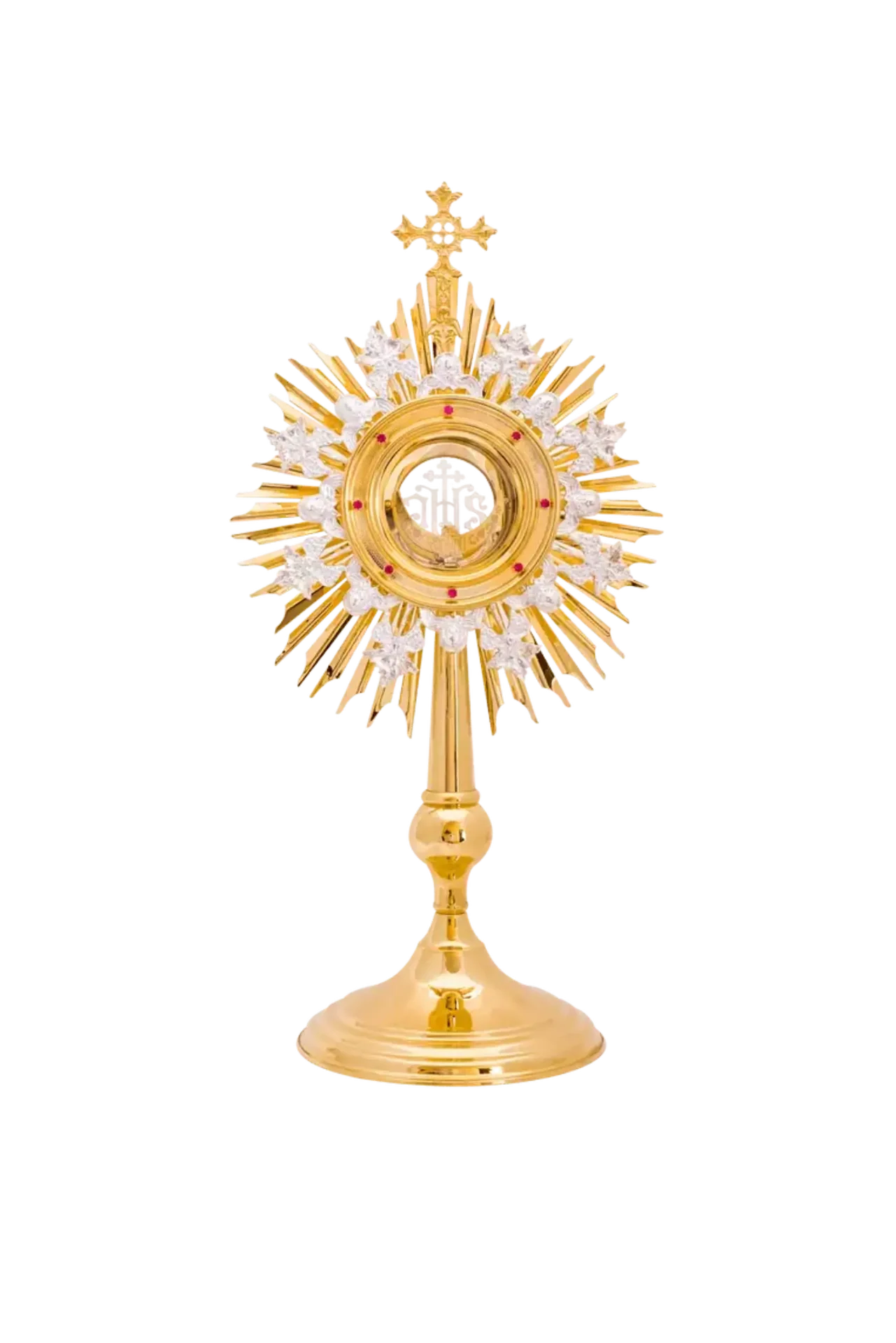 Custodia de latón dorado KNR/0111 57CM - CASULLAS.ES