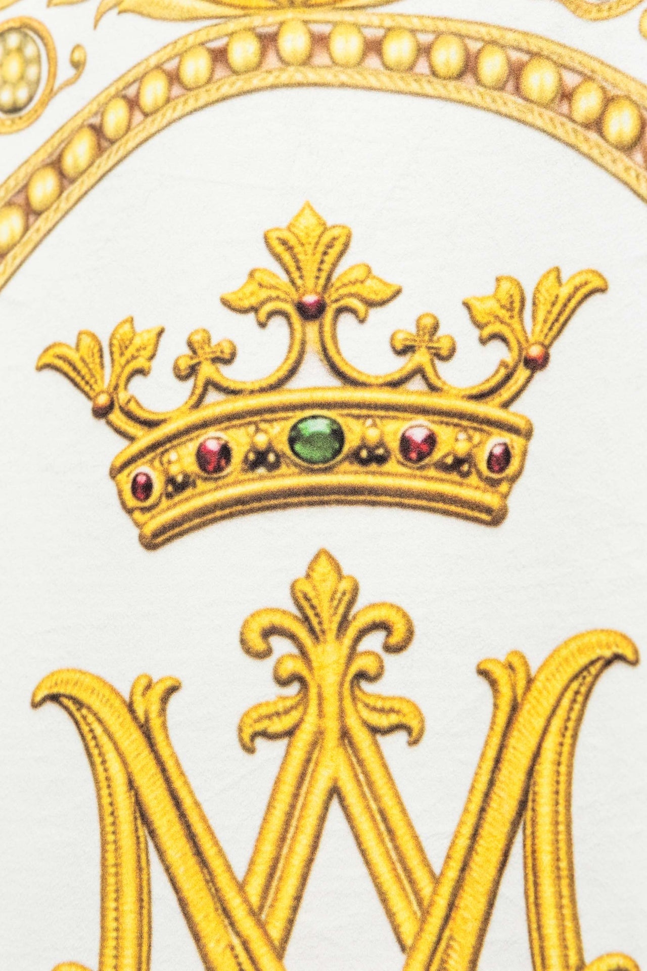 Estandarte litúrgico impreso por ambas caras con Nuestra Señora de la Asunción y monograma mariano CHD/005/06-05/109 80*130 - CASULLAS.ES