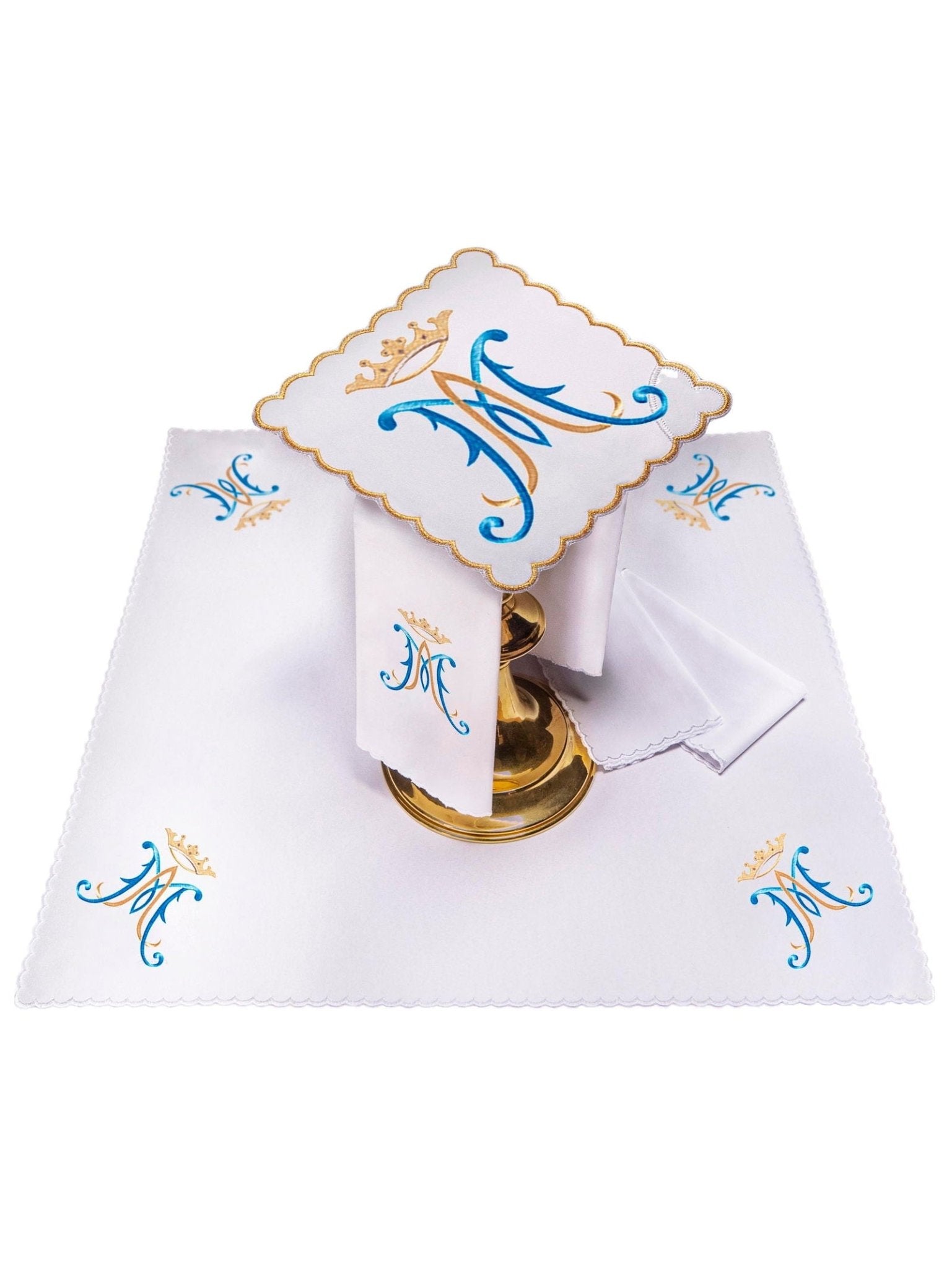 Juego de altar bordado Mariano KK/183 - CASULLAS.ES