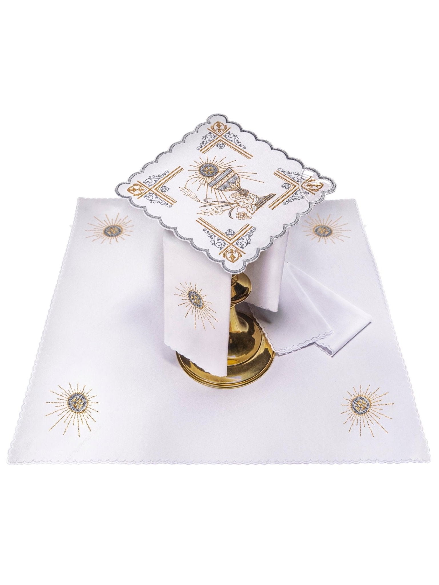 Juego de altar ricamente decorado KK/163 - CASULLAS.ES