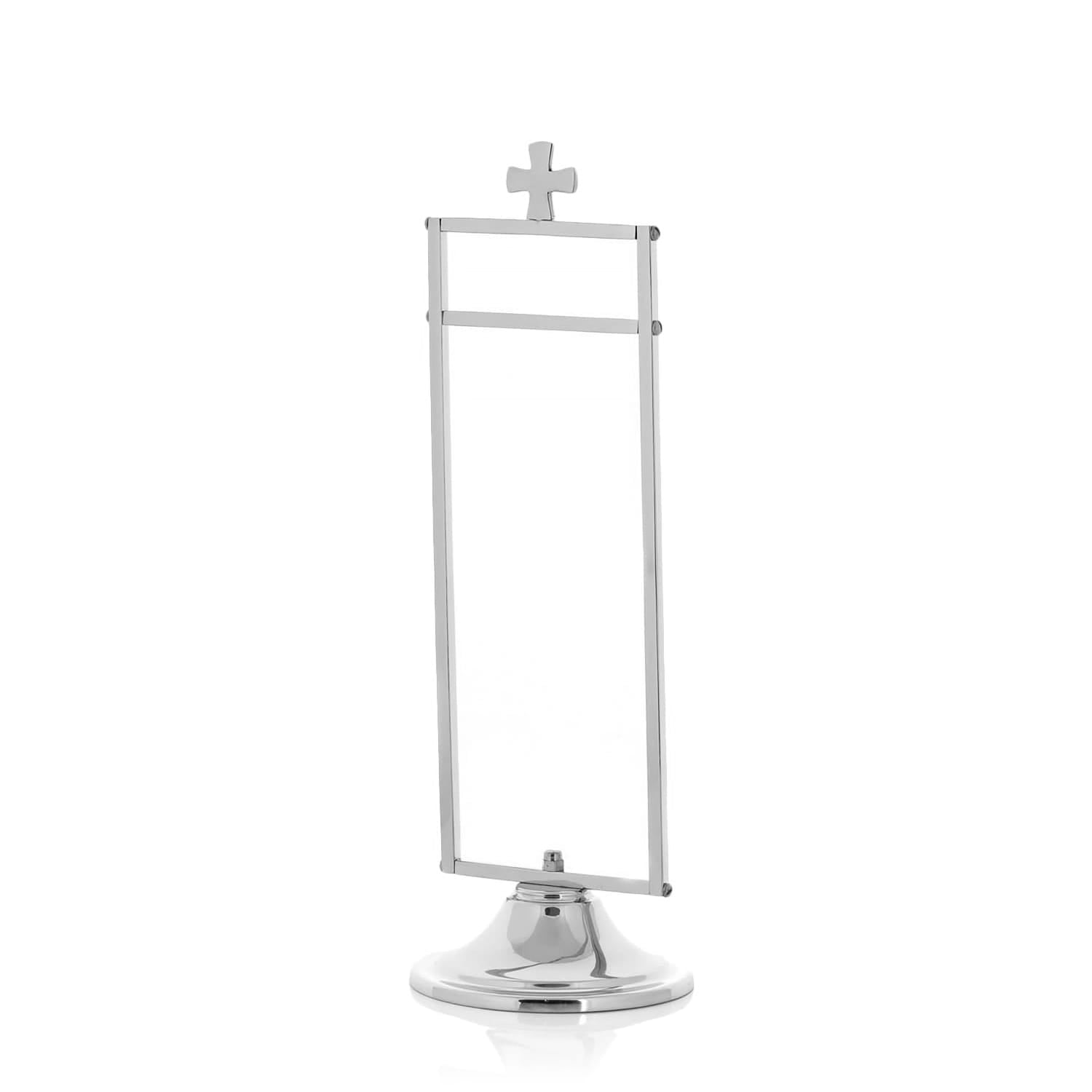 Perchero para purificador - 25 cm - latón - níquel P120N - CASULLAS.ES