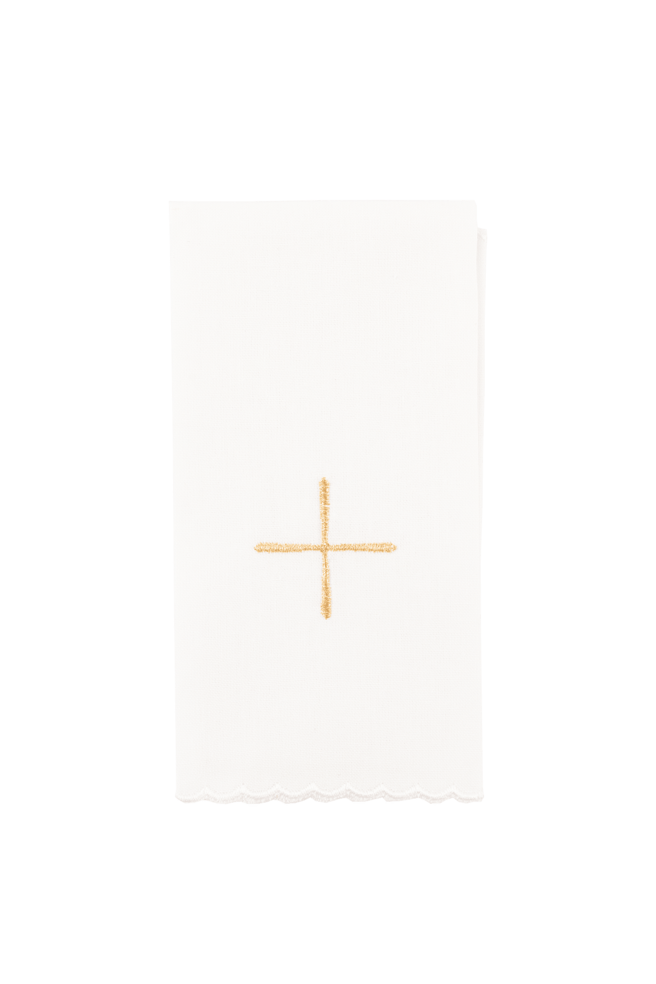 Servicio de altar bordado en terciopelo color ecru KDT/5034/05/W - CASULLAS.ES